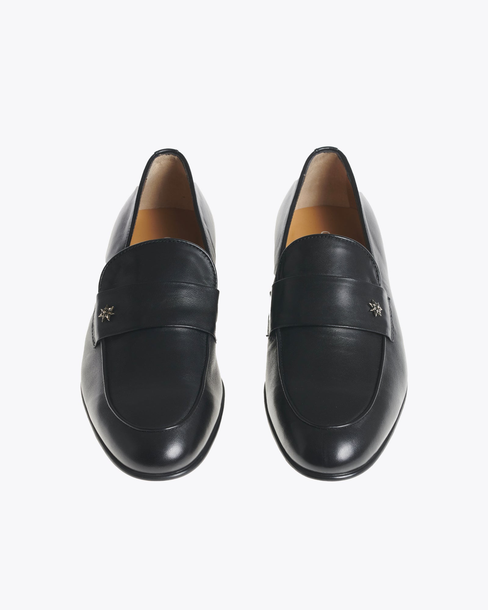 The Commander Black Loafers
