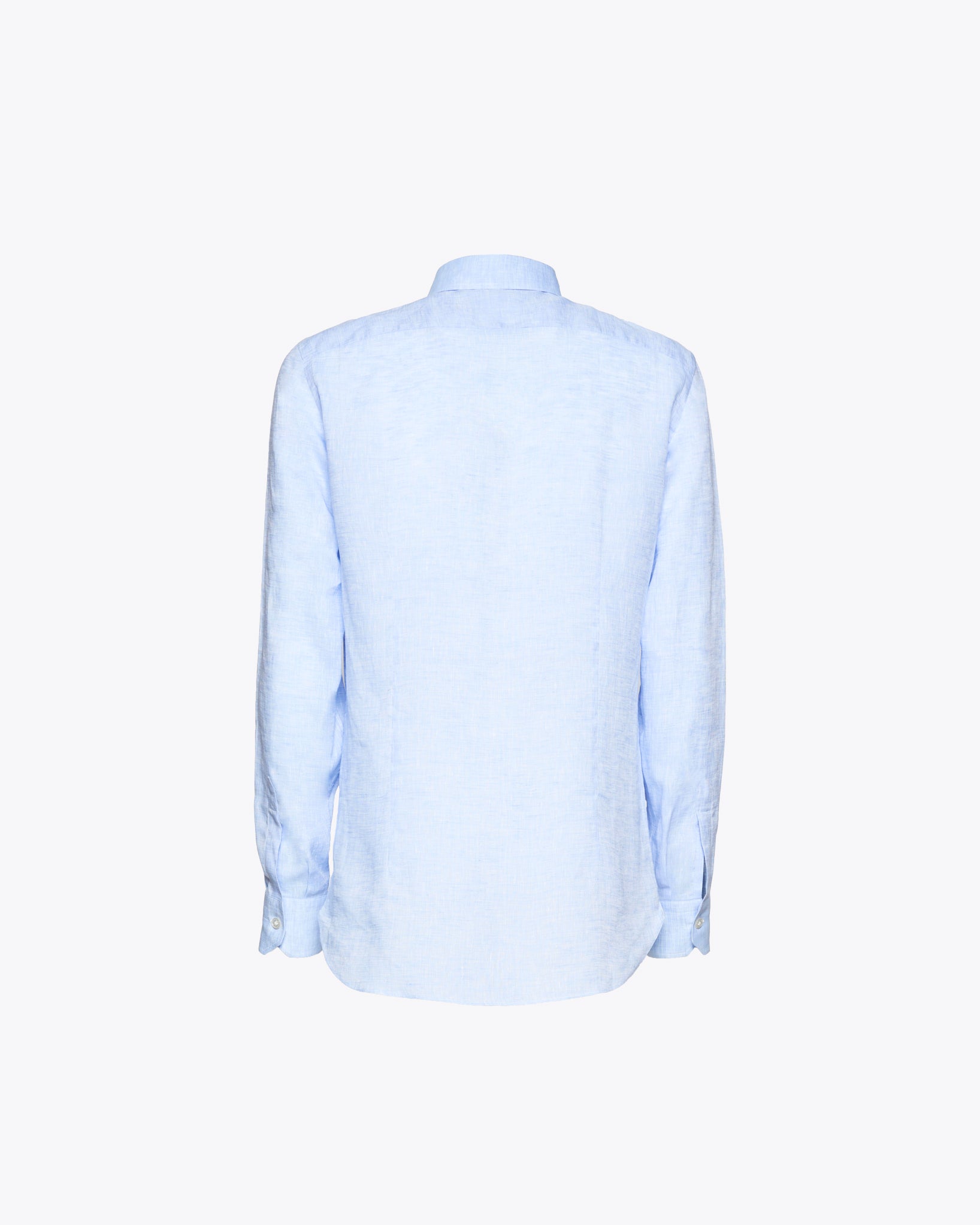 Light blue Linen Shirt with Snow Logo