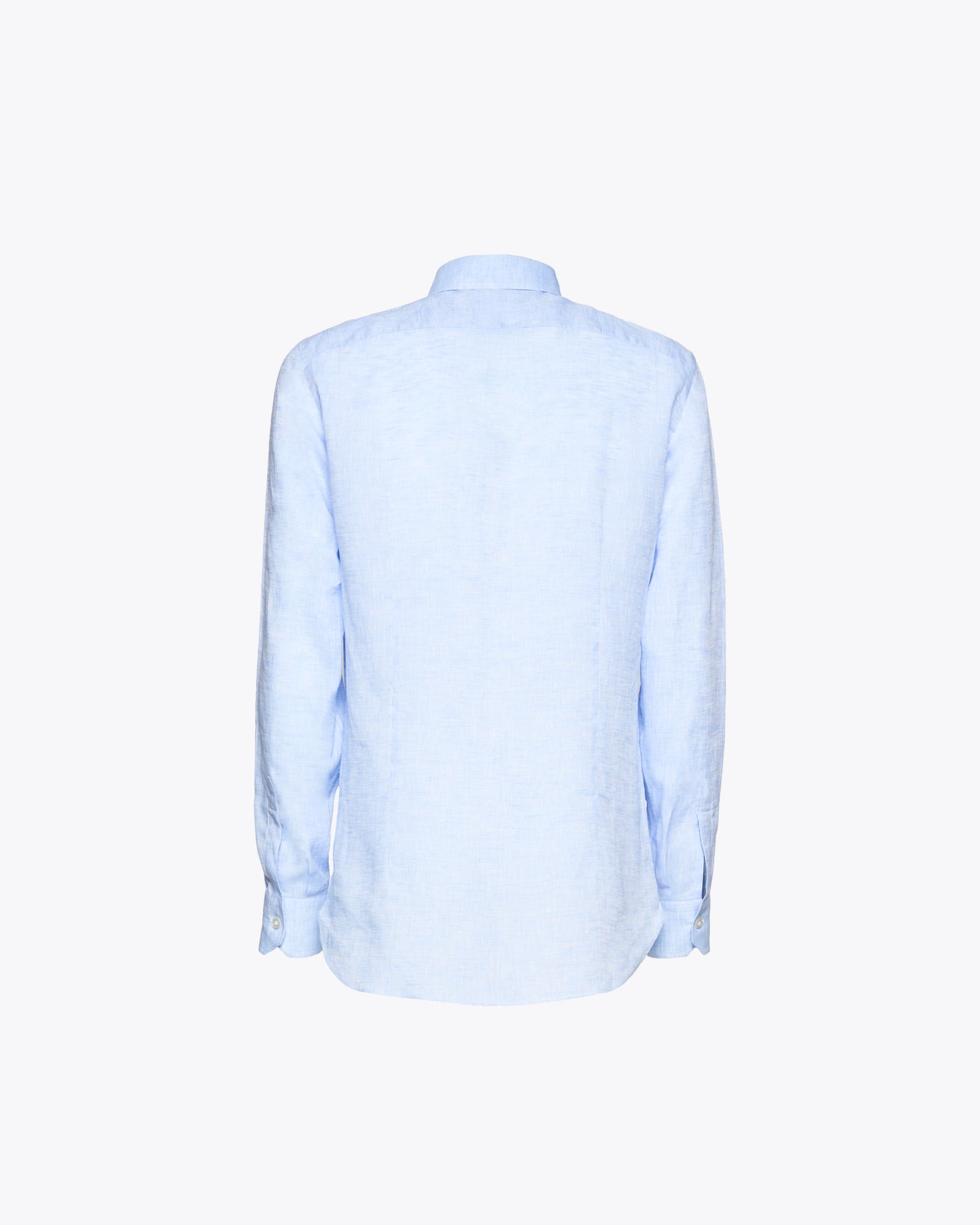 Light blue Linen Shirt with Snow Logo