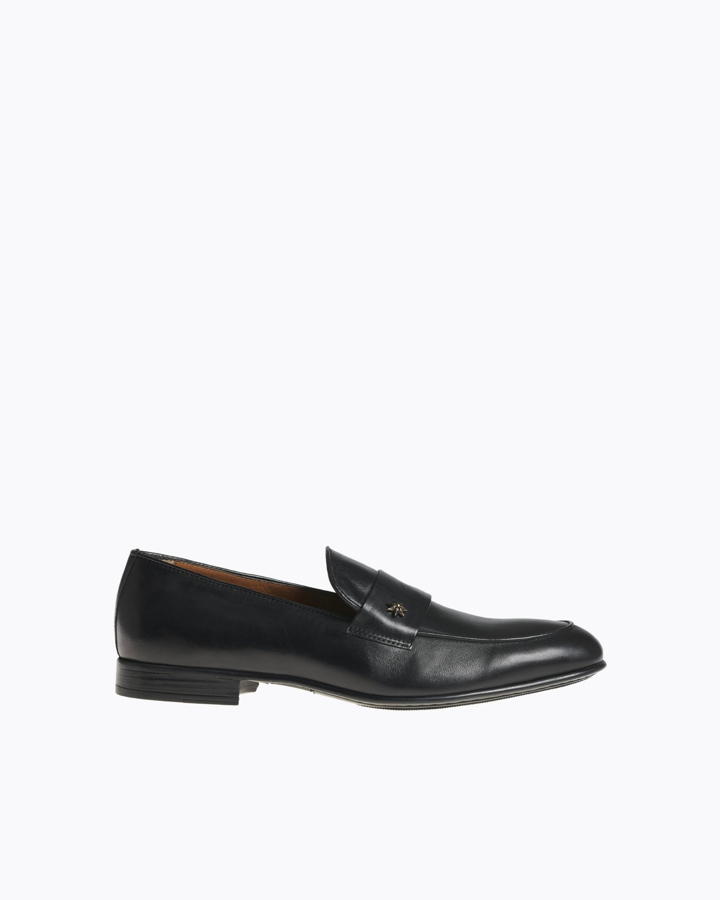 The Commander Black Loafers