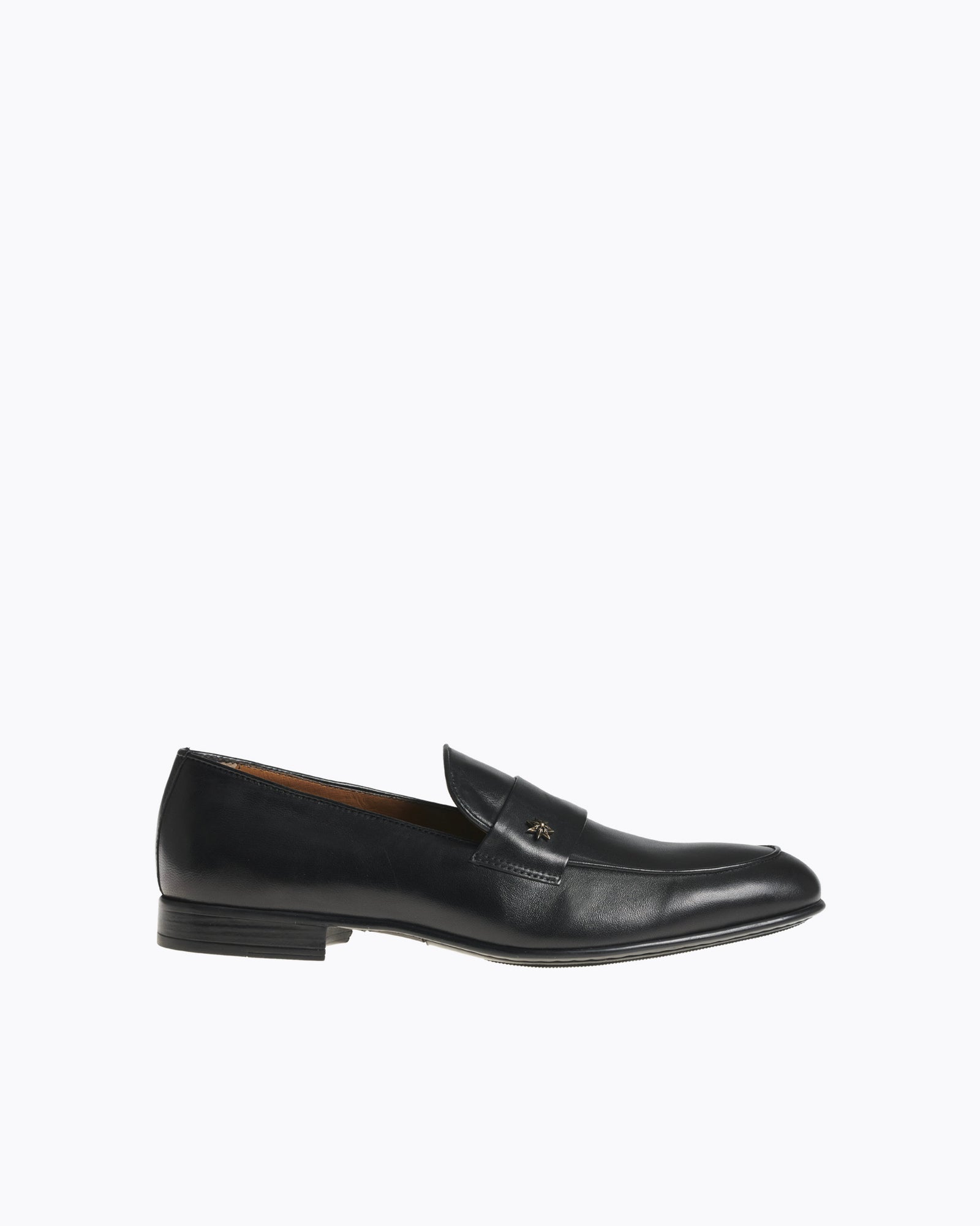 The Commander Black Loafers