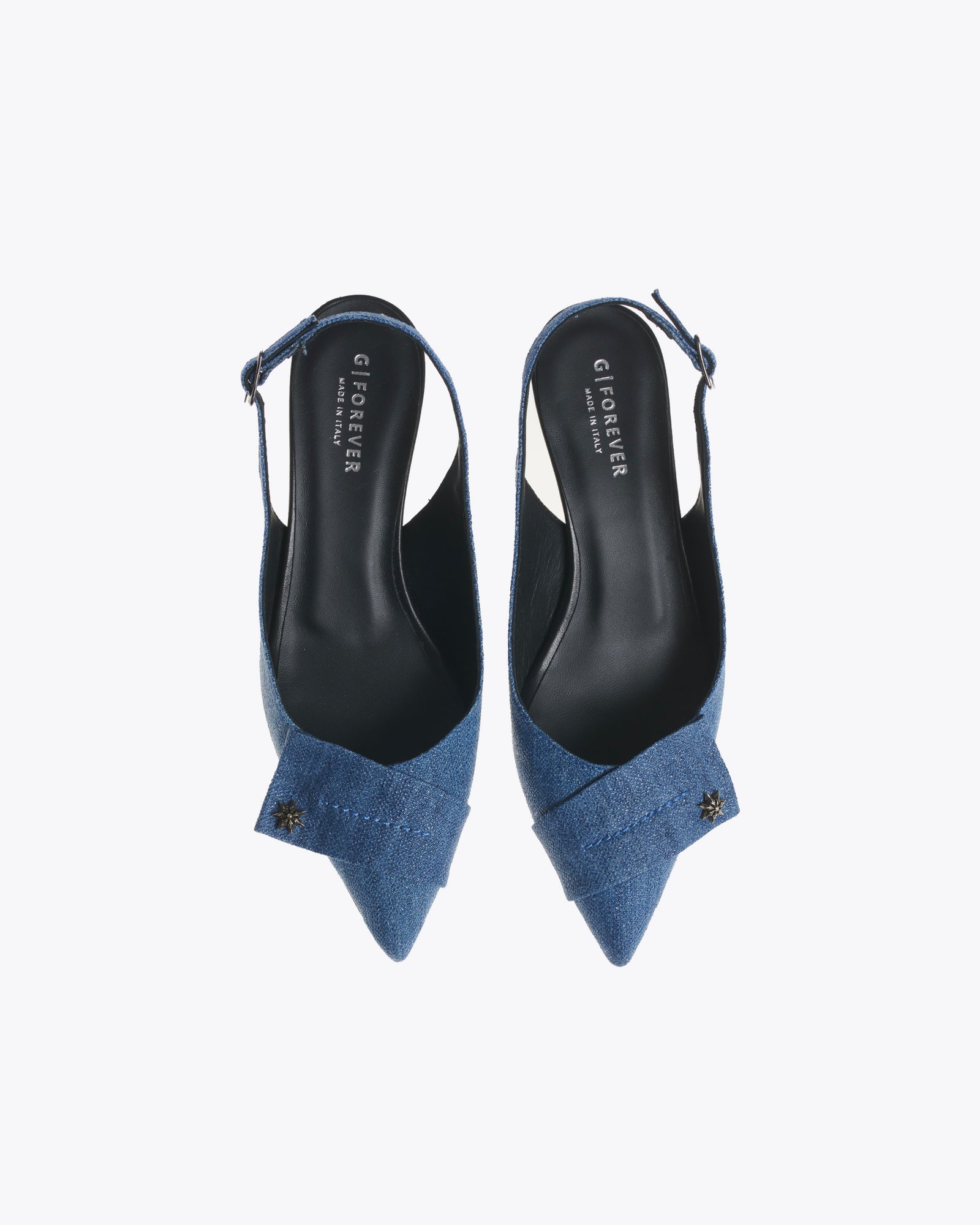 The Voyager Blue Denim Sandals
