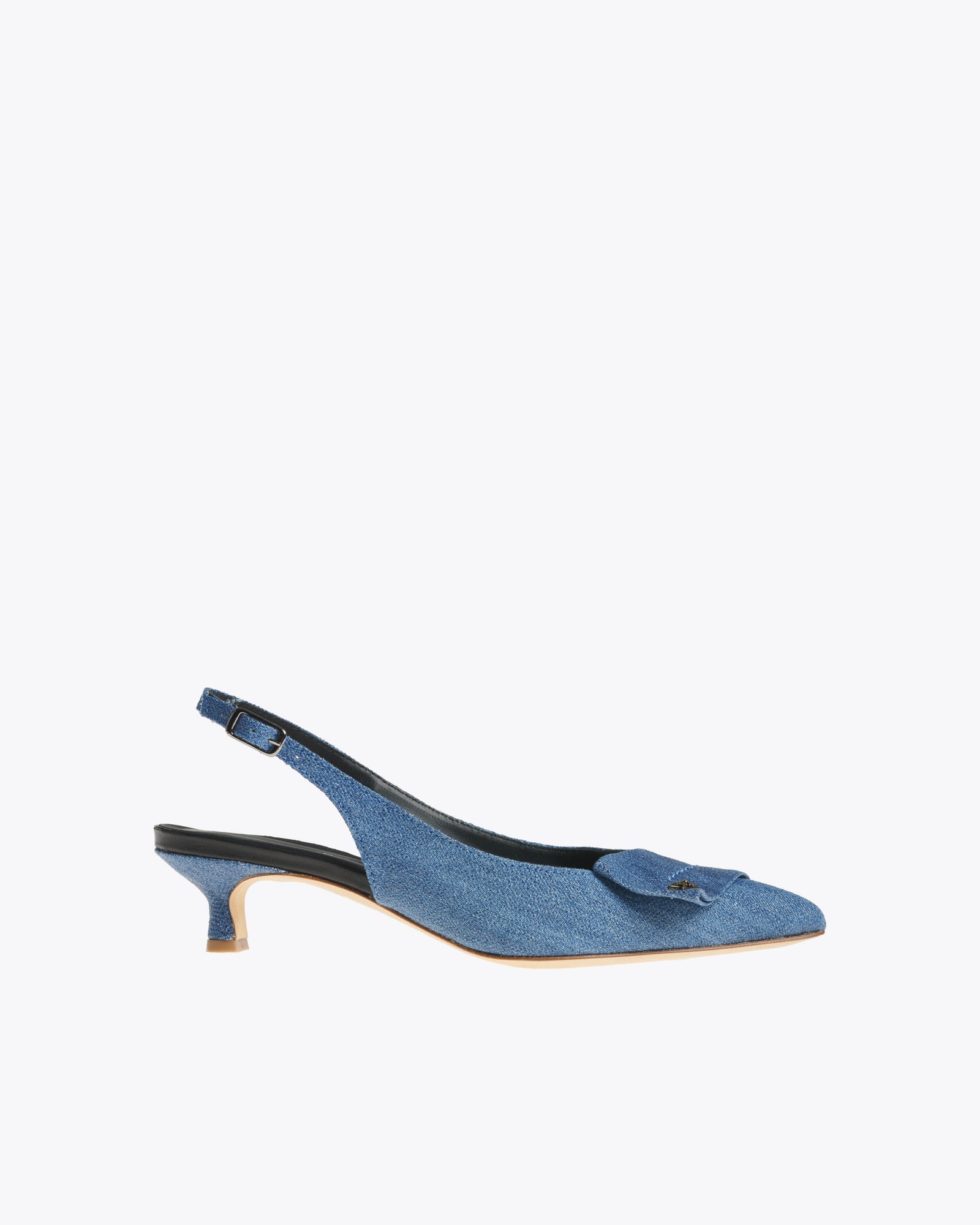 The Voyager Blue Denim Sandals