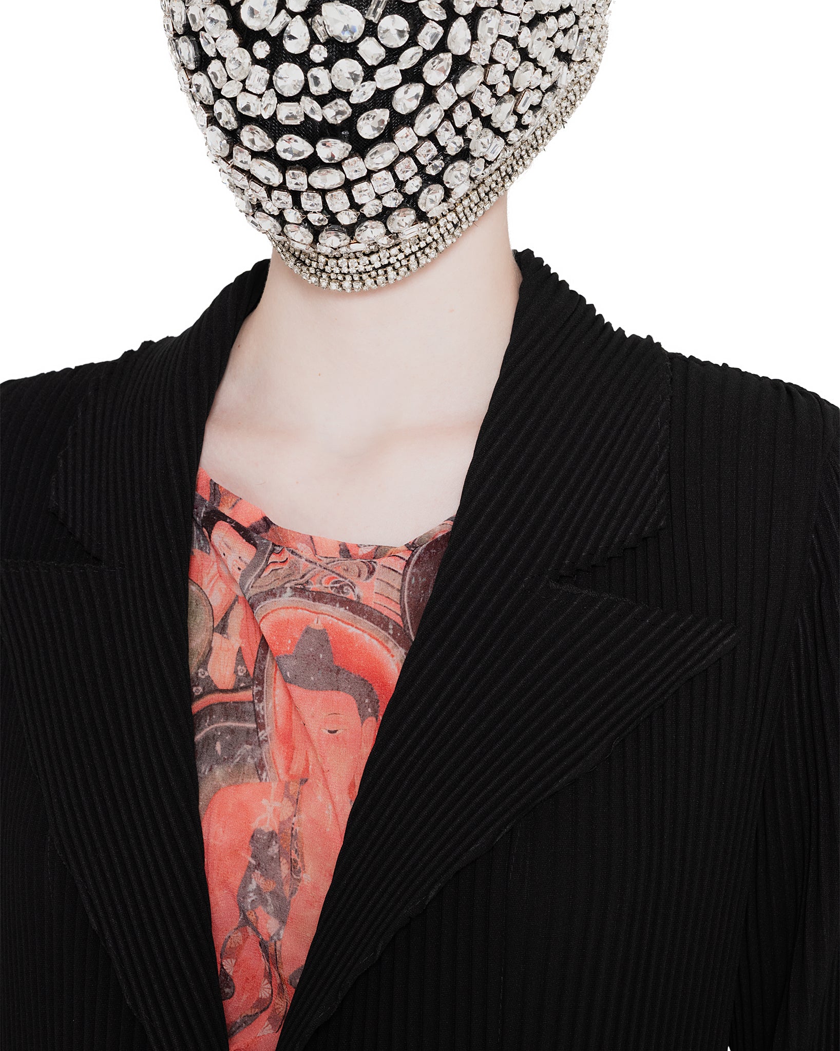 EvoFlow Black Trench Coat with Buttons