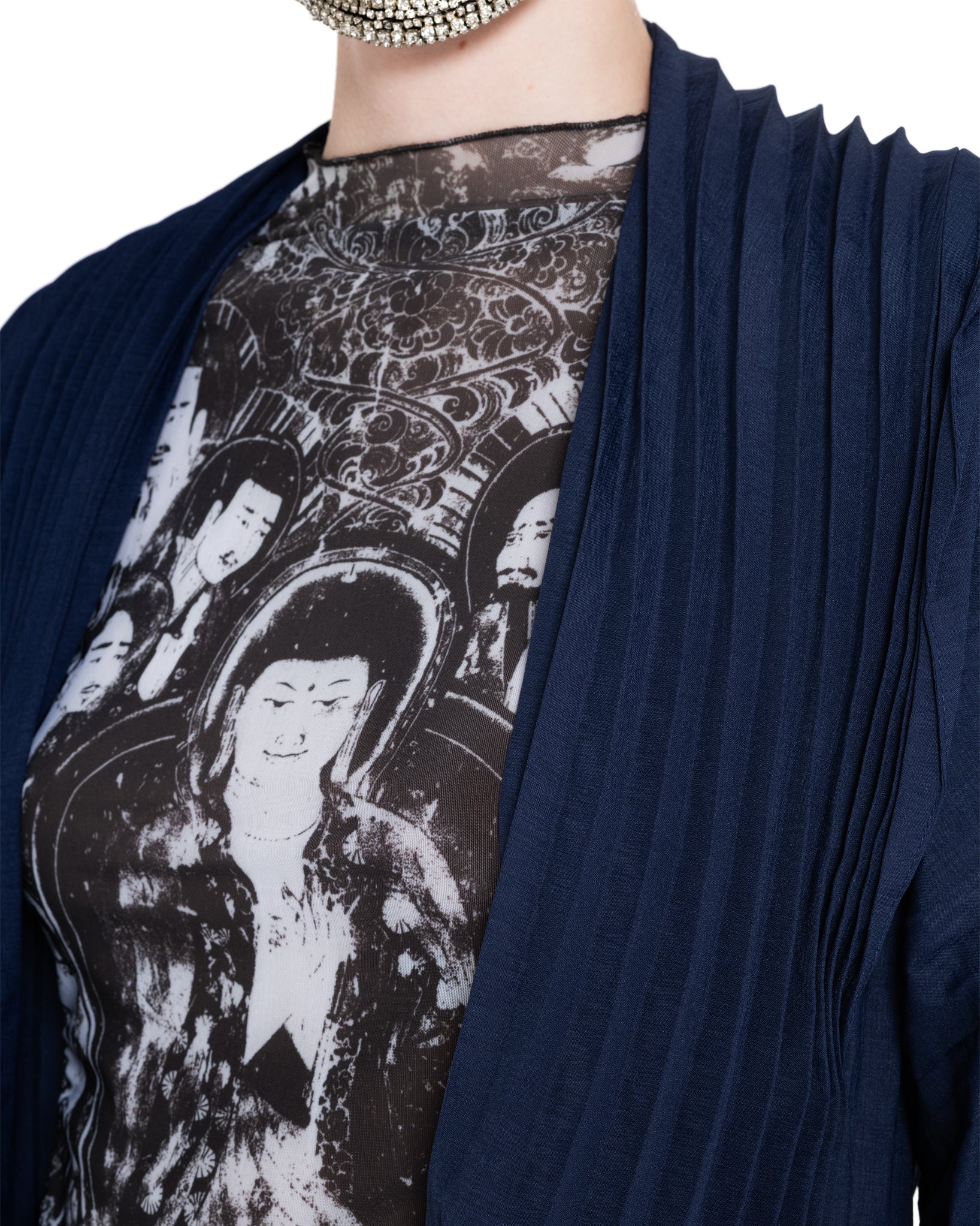 EvoFlow 蓝色长外套 