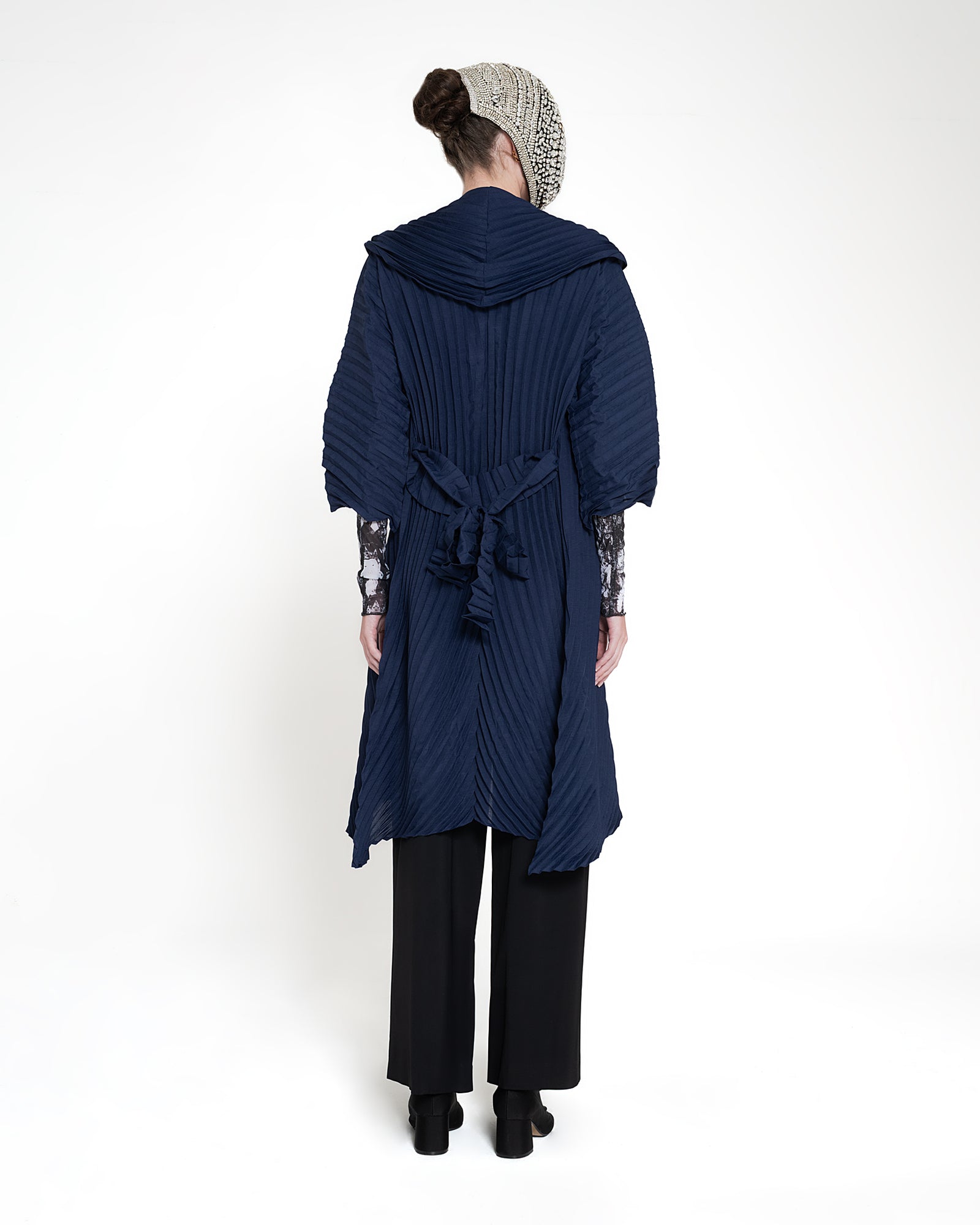 EvoFlow 蓝色长外套 