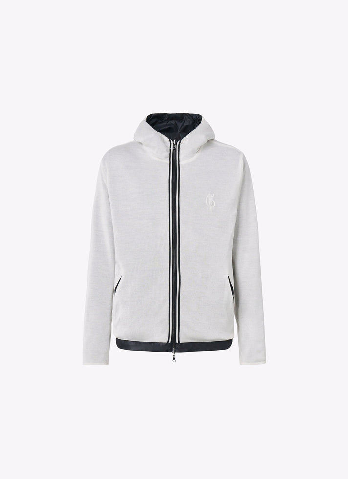 White reversible rain jacket - G|Forever