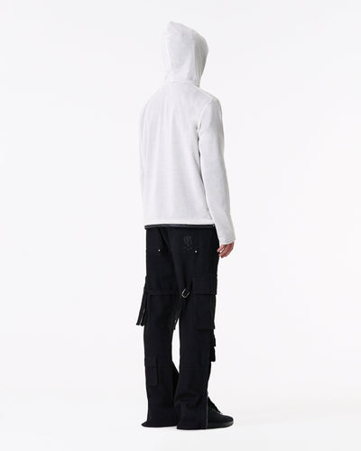 White reversible rain jacket