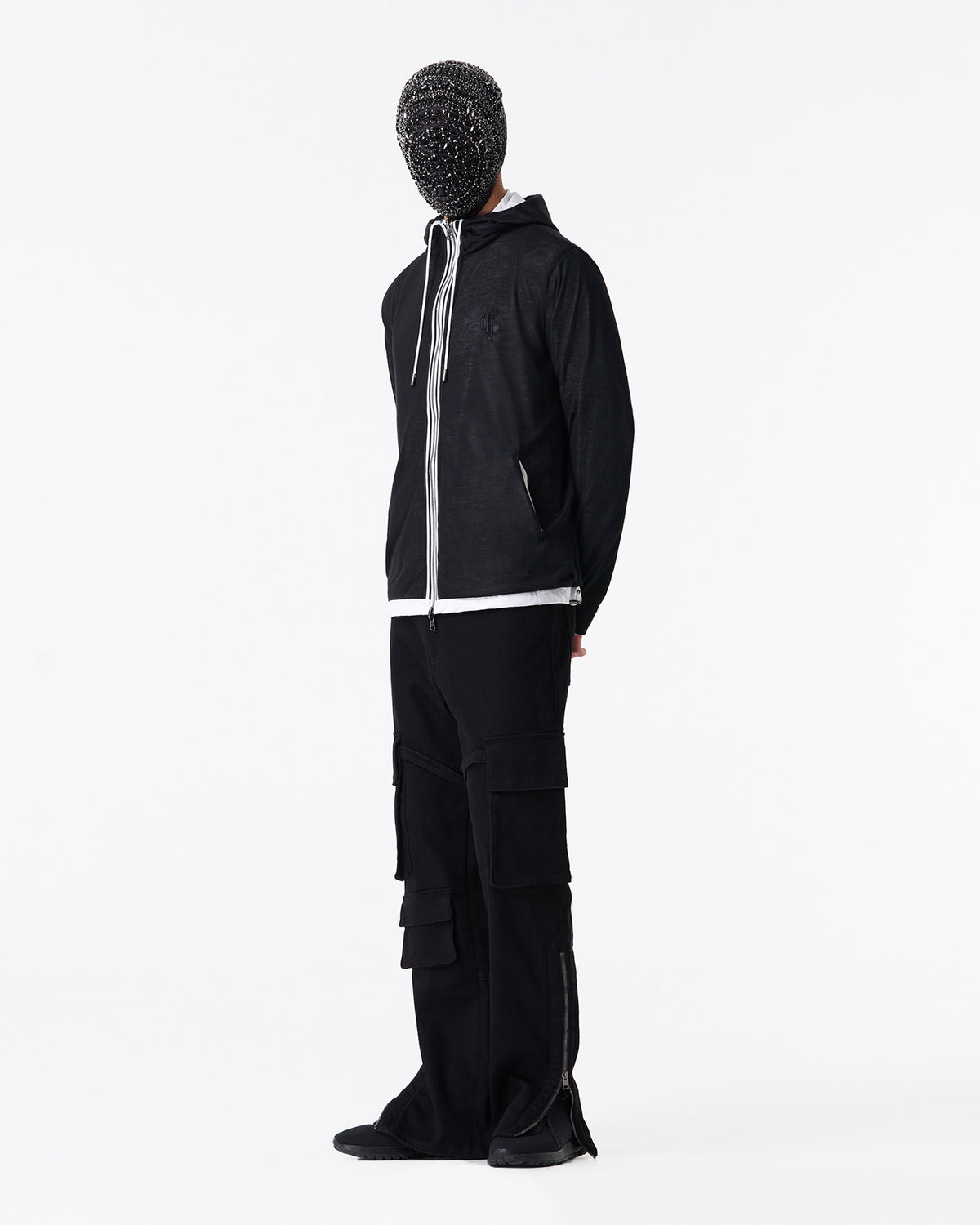 Black reversible rain jacket - G|Forever