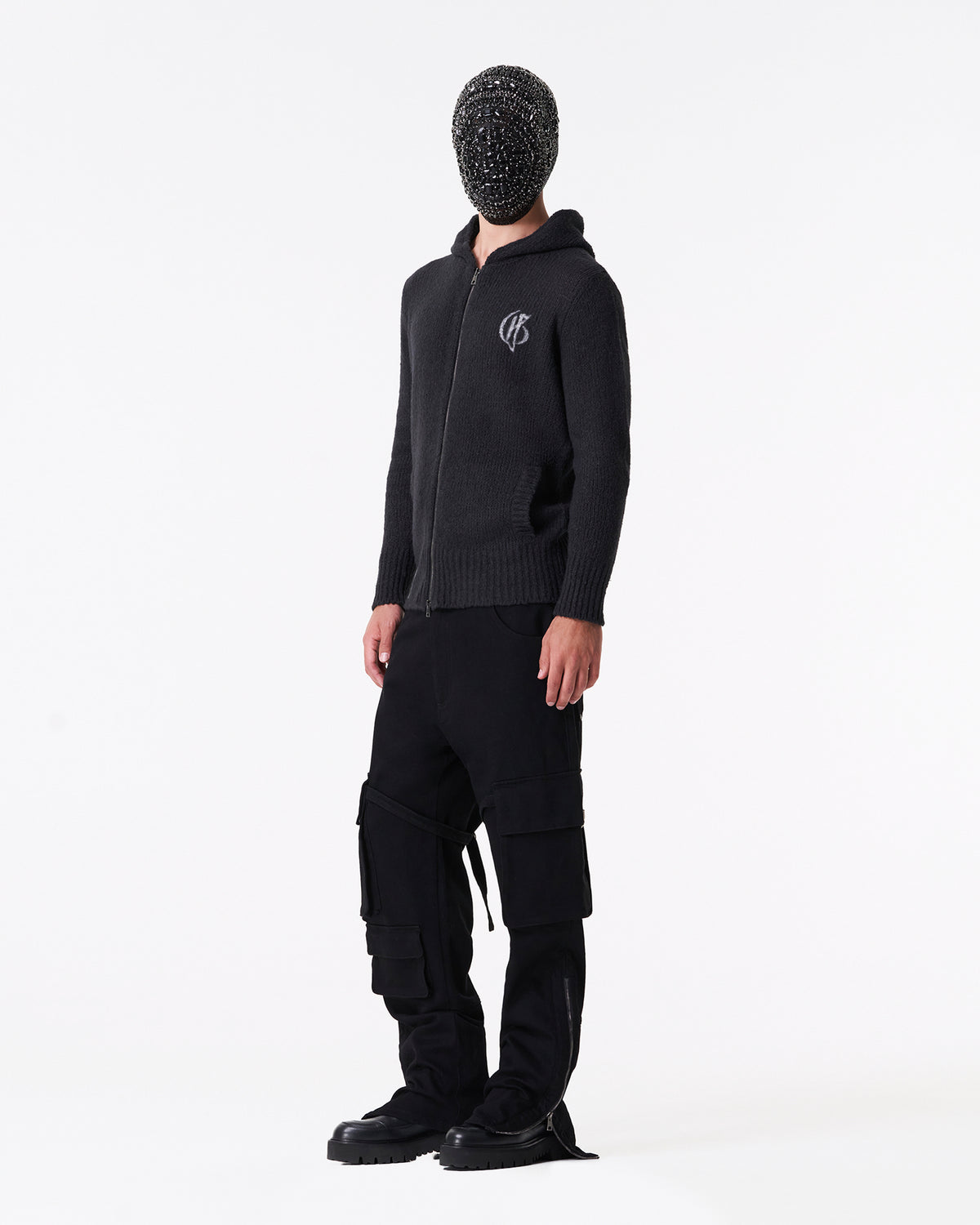 Black woven hoodie - G|Forever