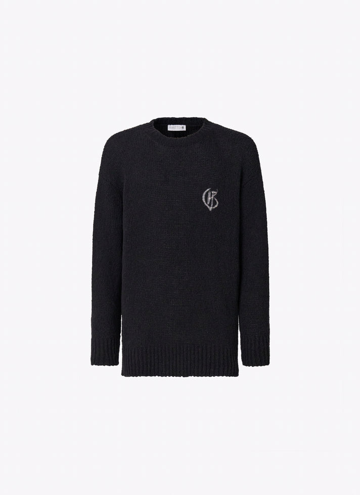 Black loose fit sweater - G|Forever