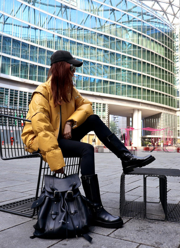 归档系列西部马具黑色靴子