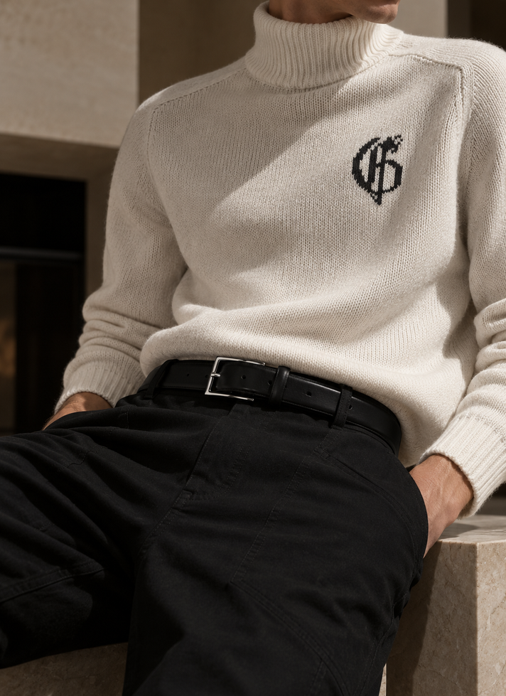 Black Heroes Leather belt