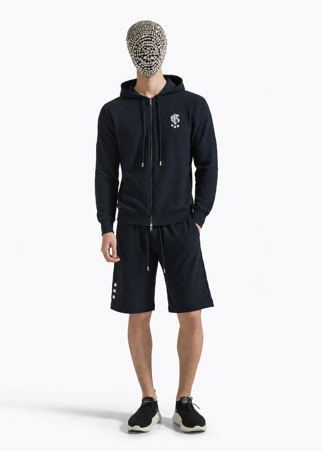 Blue Navy Bermuda Shorts