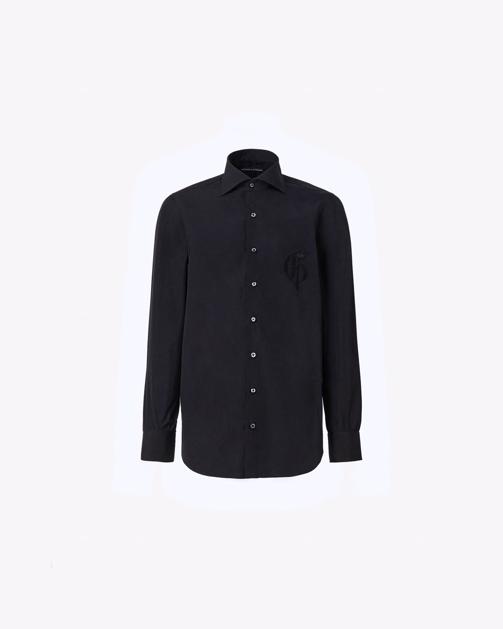 Black shirt with logo