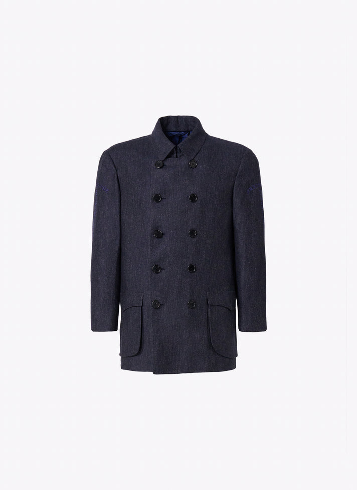 Dark blue cashmere jacket - G|Forever