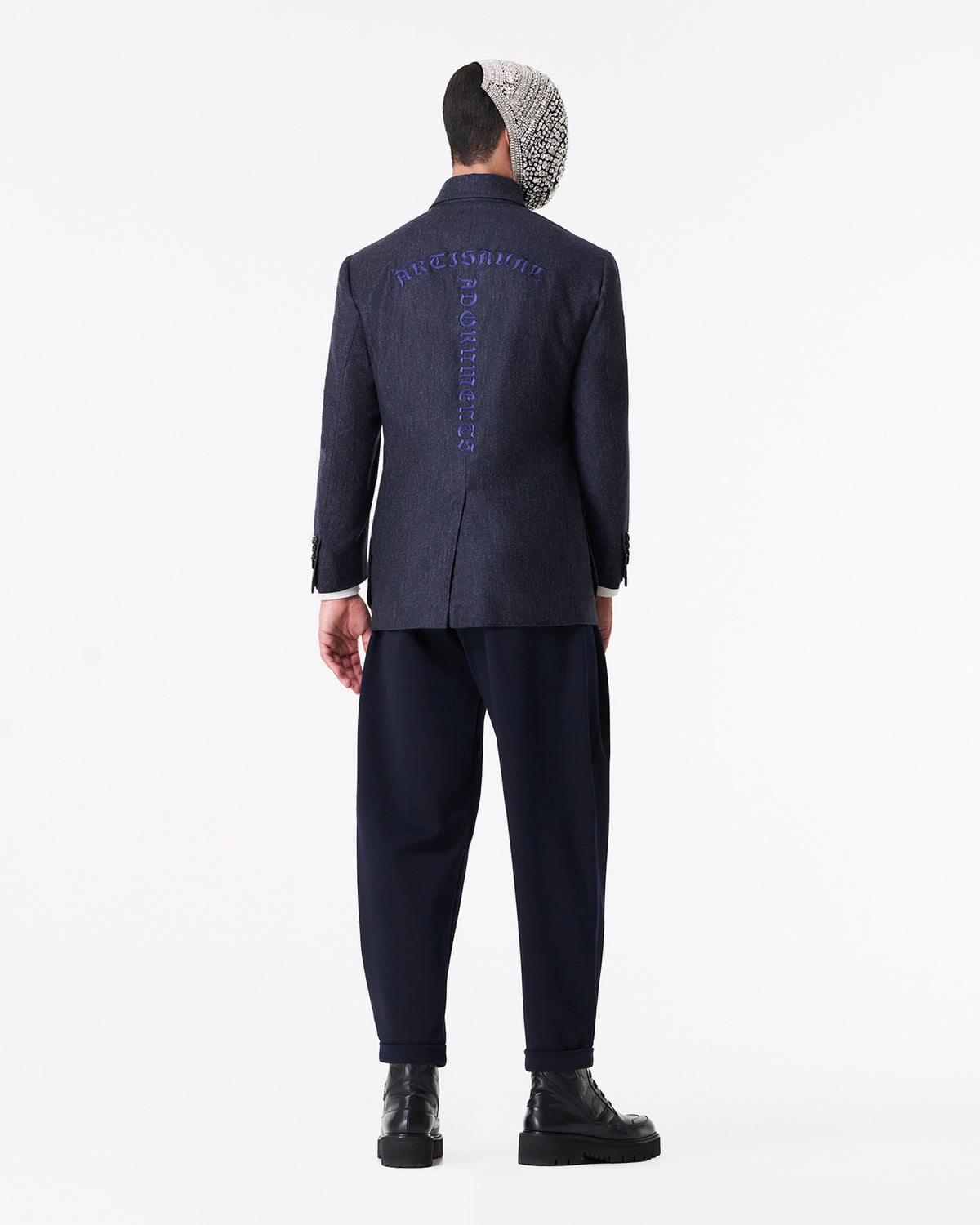 Dark blue cashmere jacket - G|Forever