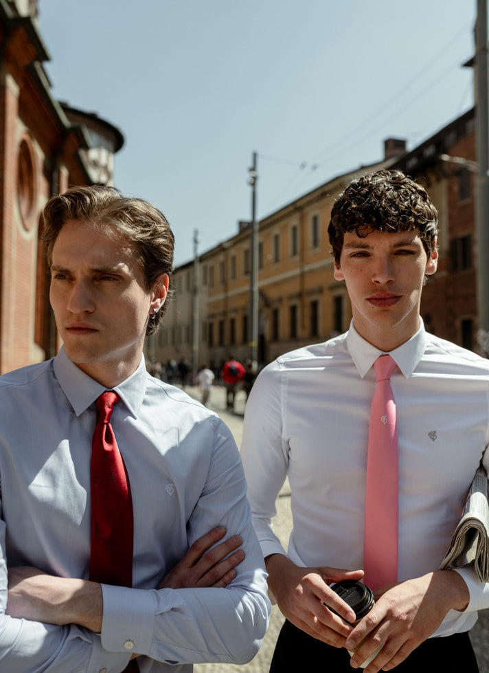 Heroes Silk Pink Tie