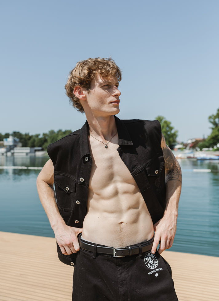 Unisex Archive Star Silver Necklace