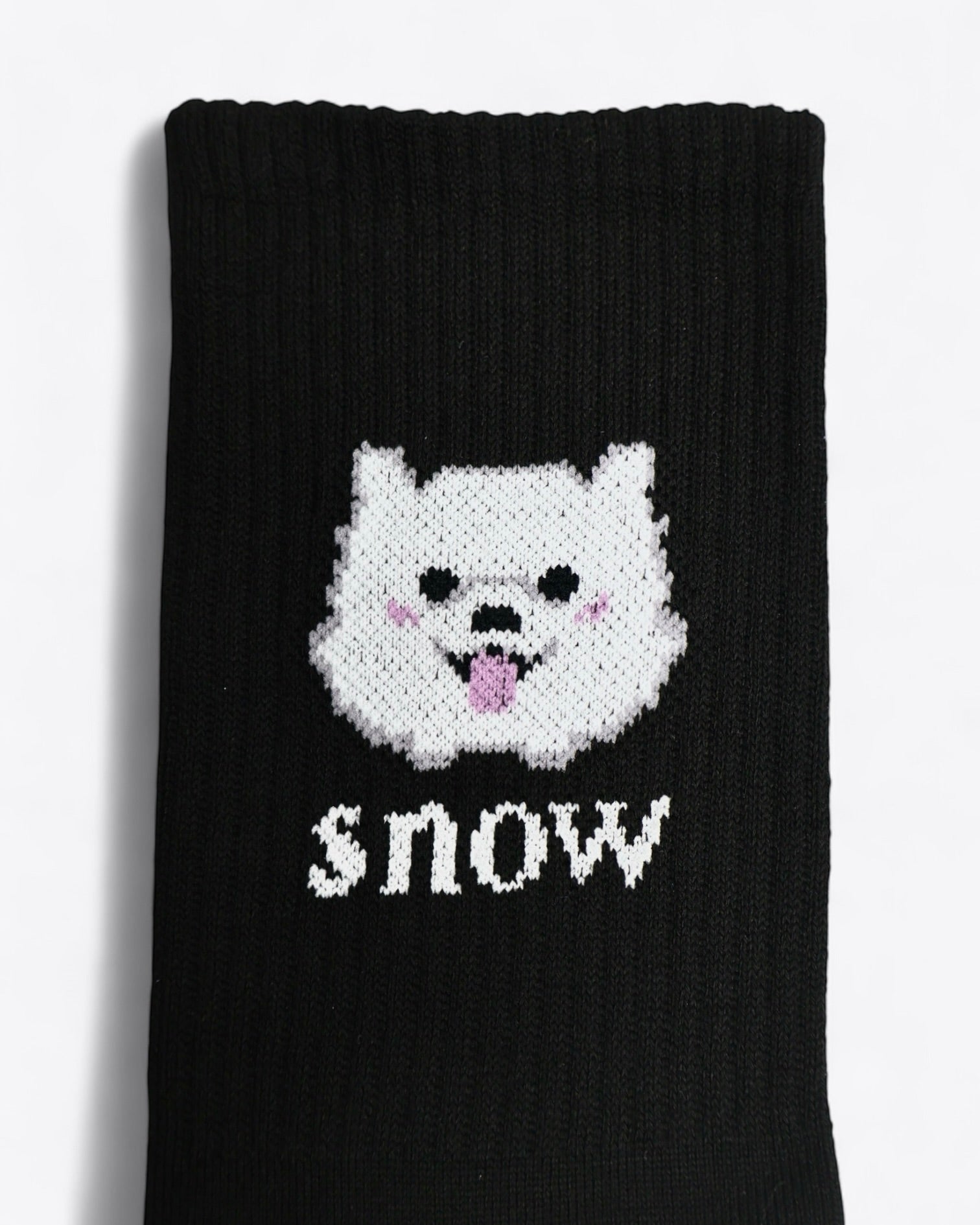 Duo Snow Black Socks