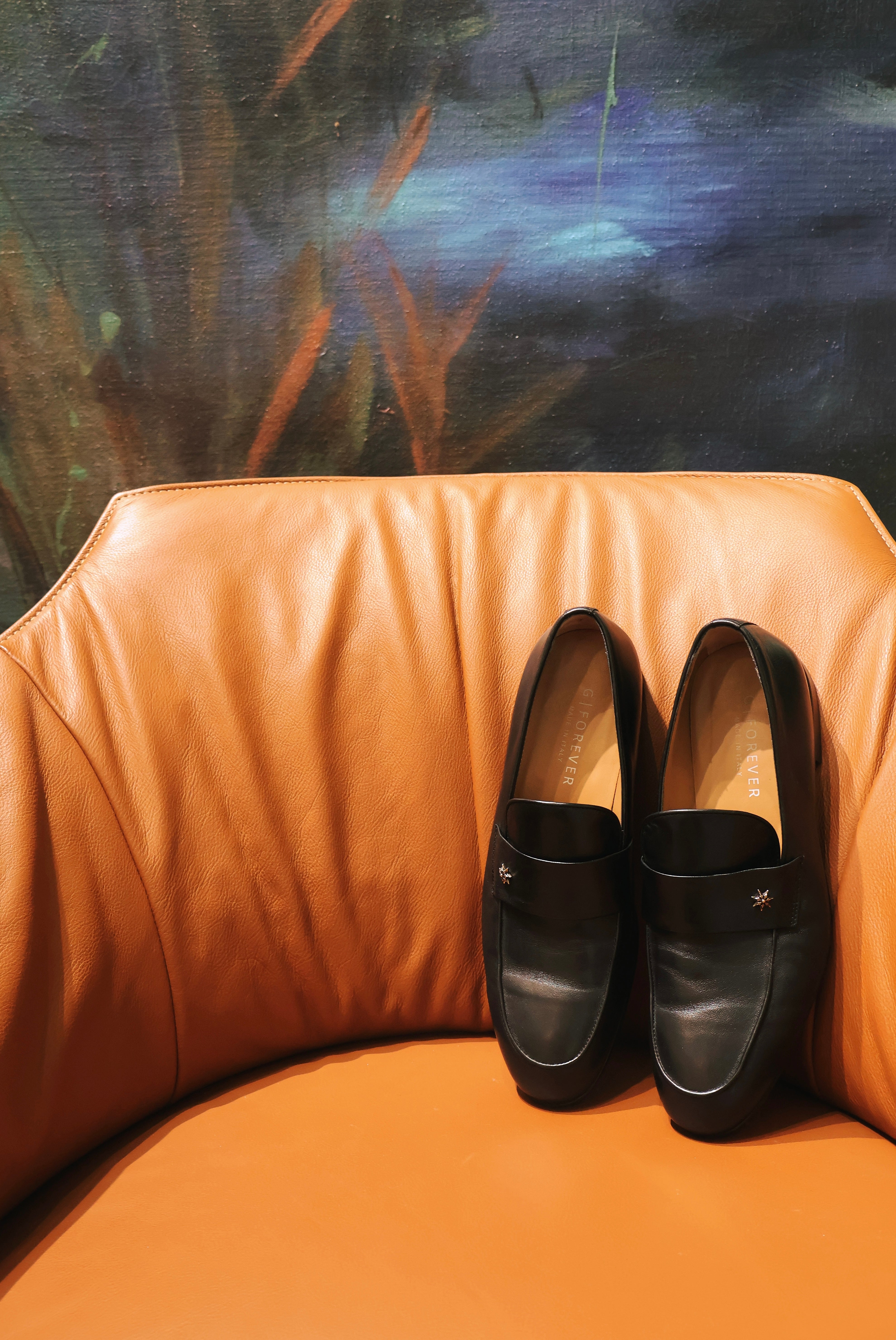 指挥官黑色乐福鞋 