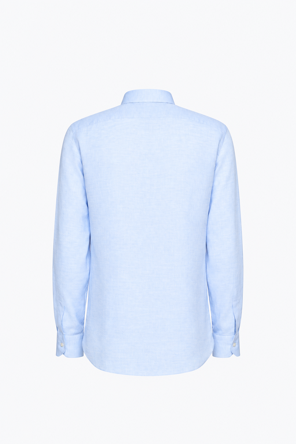 Light blue Linen Shirt with Snow Logo