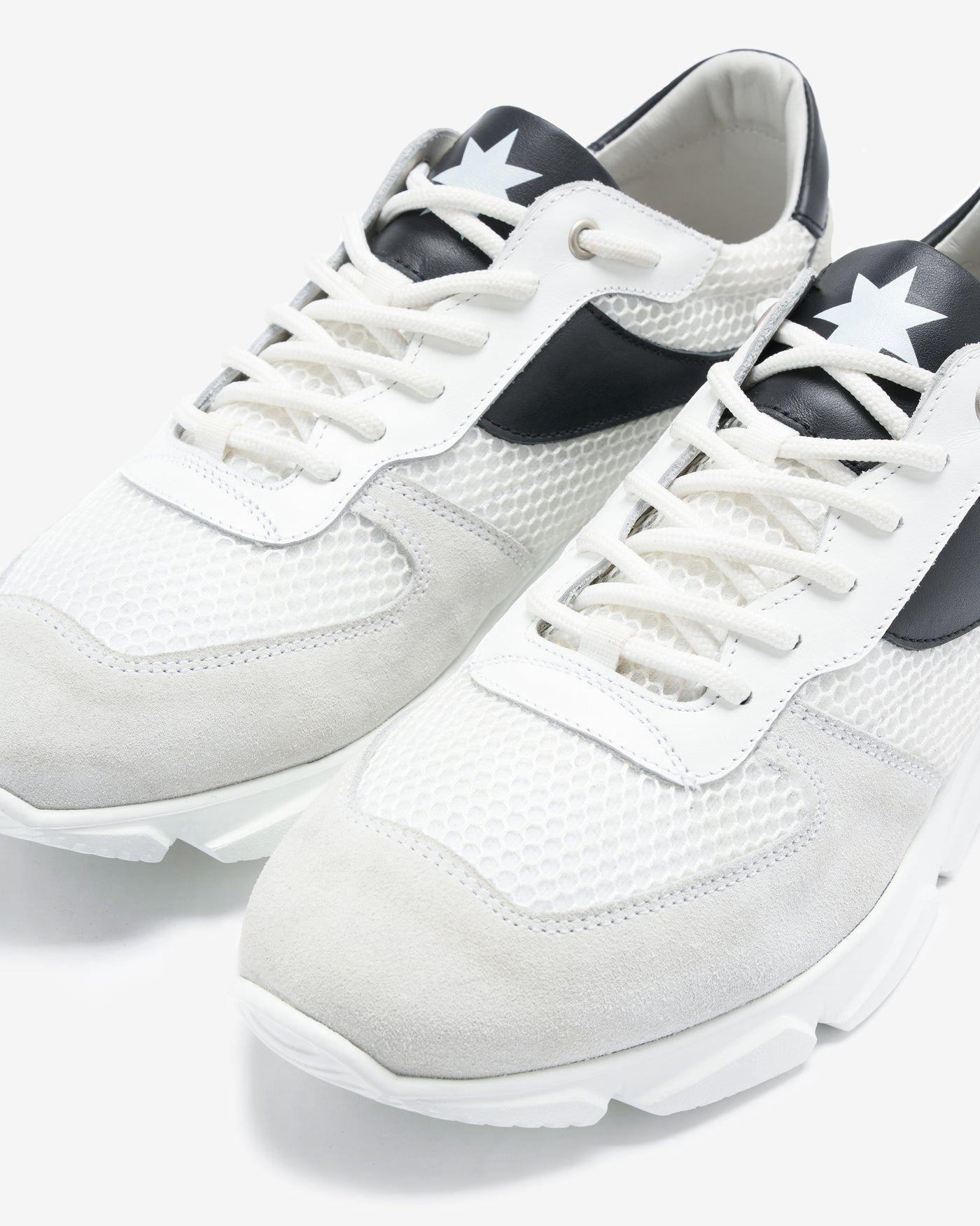 White walk & run sneakers 