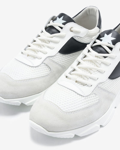 White walk & run sneakers 