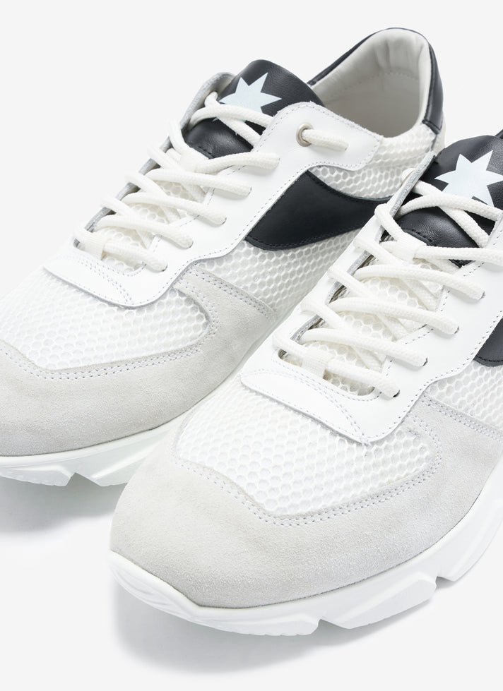 White walk & run sneakers 