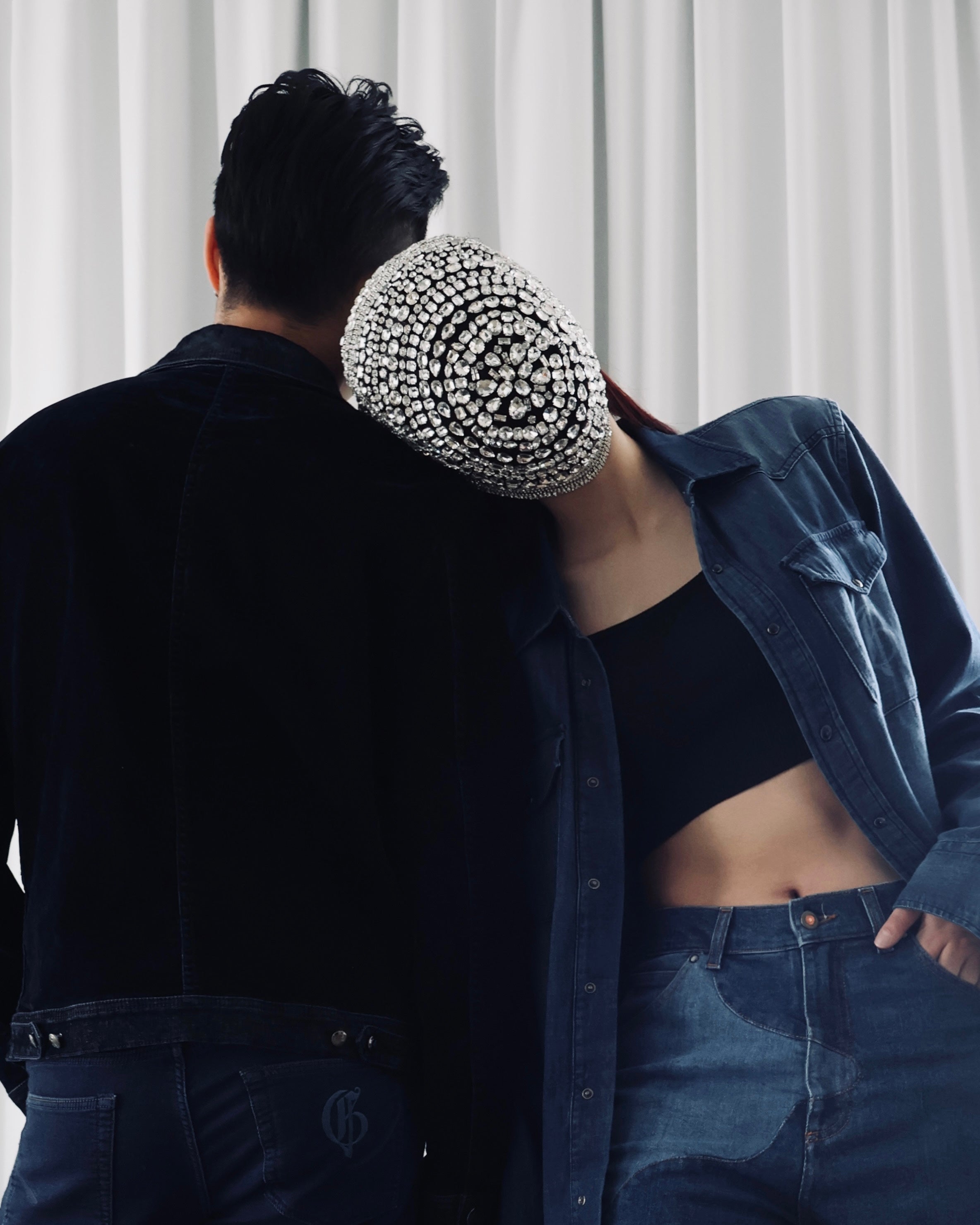 BLUE DENIM SHIRT WITH POCKETS