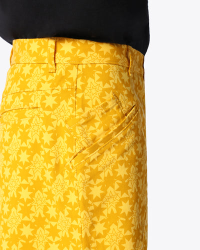 ARCHIVE YELLOW DENIM LARGE PANTS