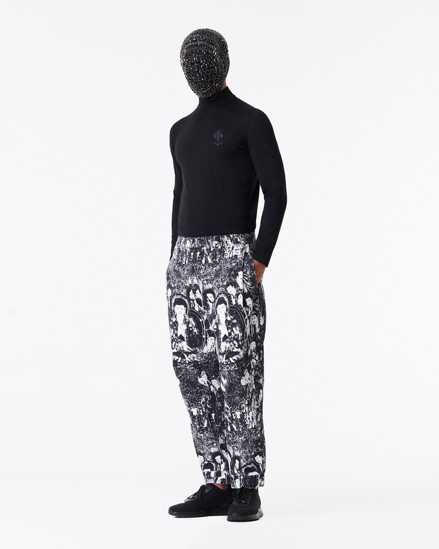 Buddha cropped pants