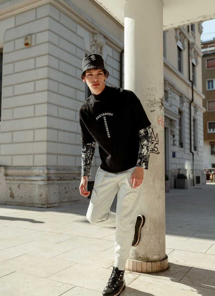 Deer Leather Boot Black