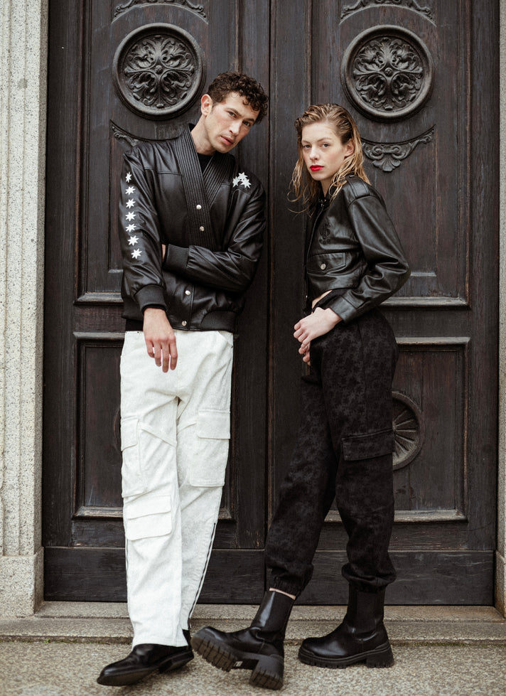 DEER BLACK BLAZER WITH POCKETS