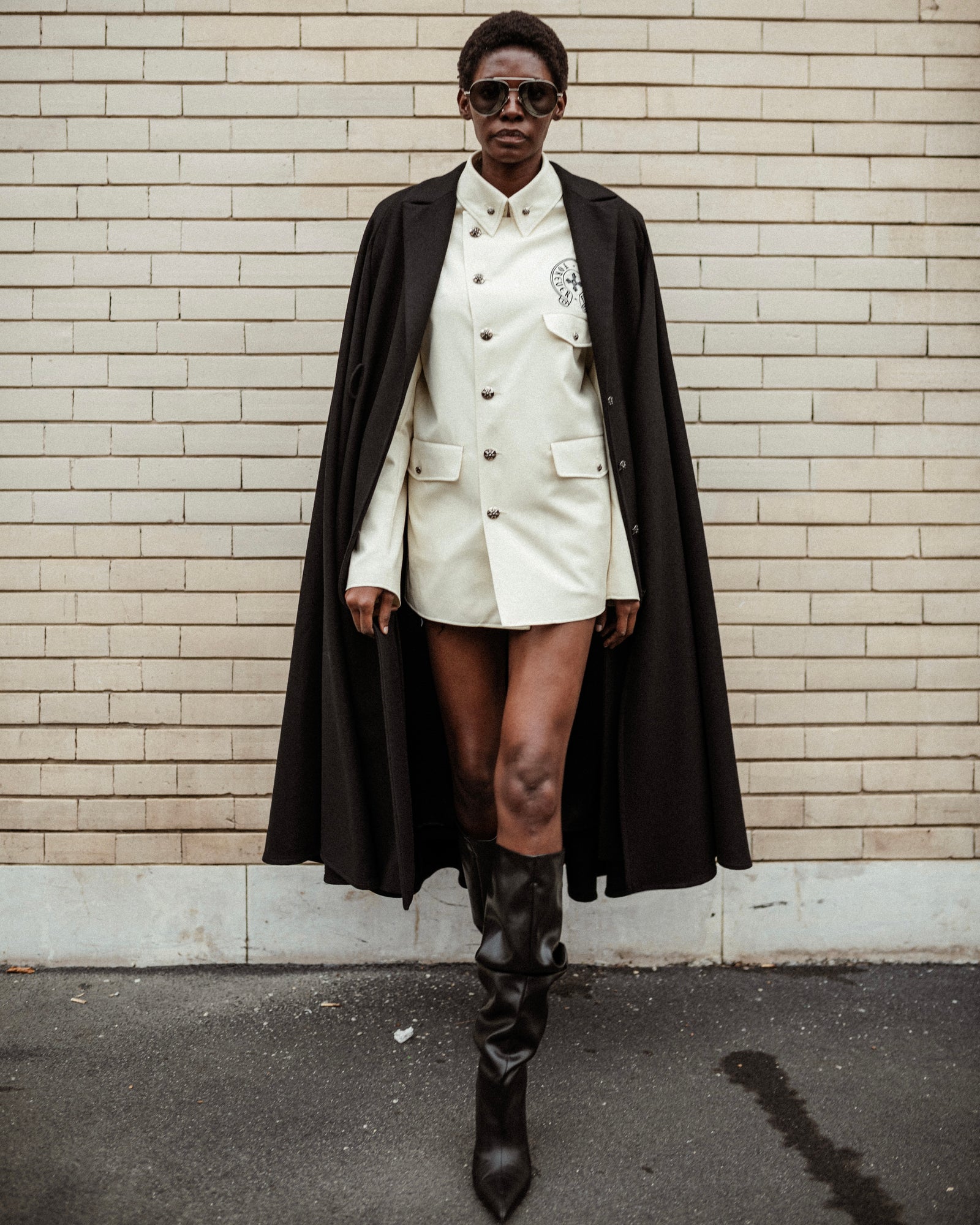 WOOL JACKET WITH POCKETS