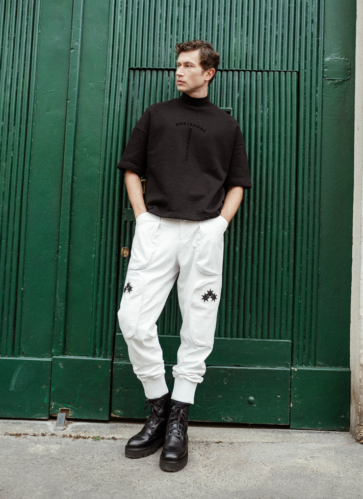 CLASSIC FIT DEER LEATHER PANTS