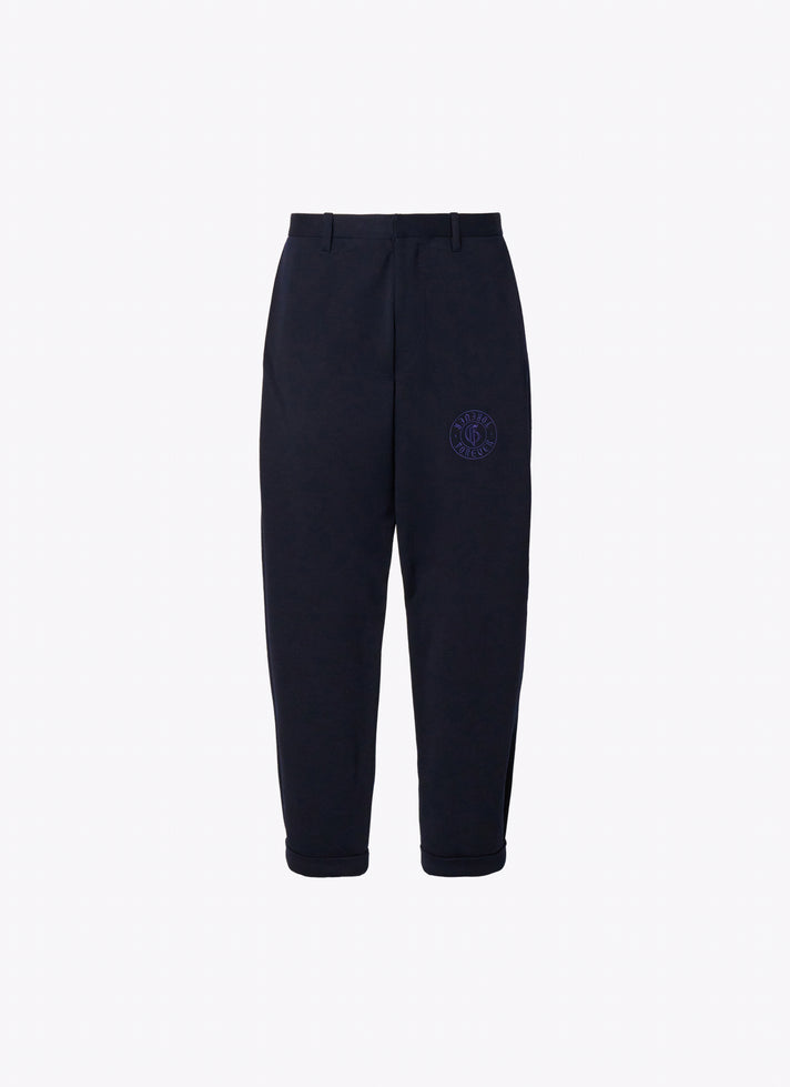 Dark blue wool blend pants - G|Forever