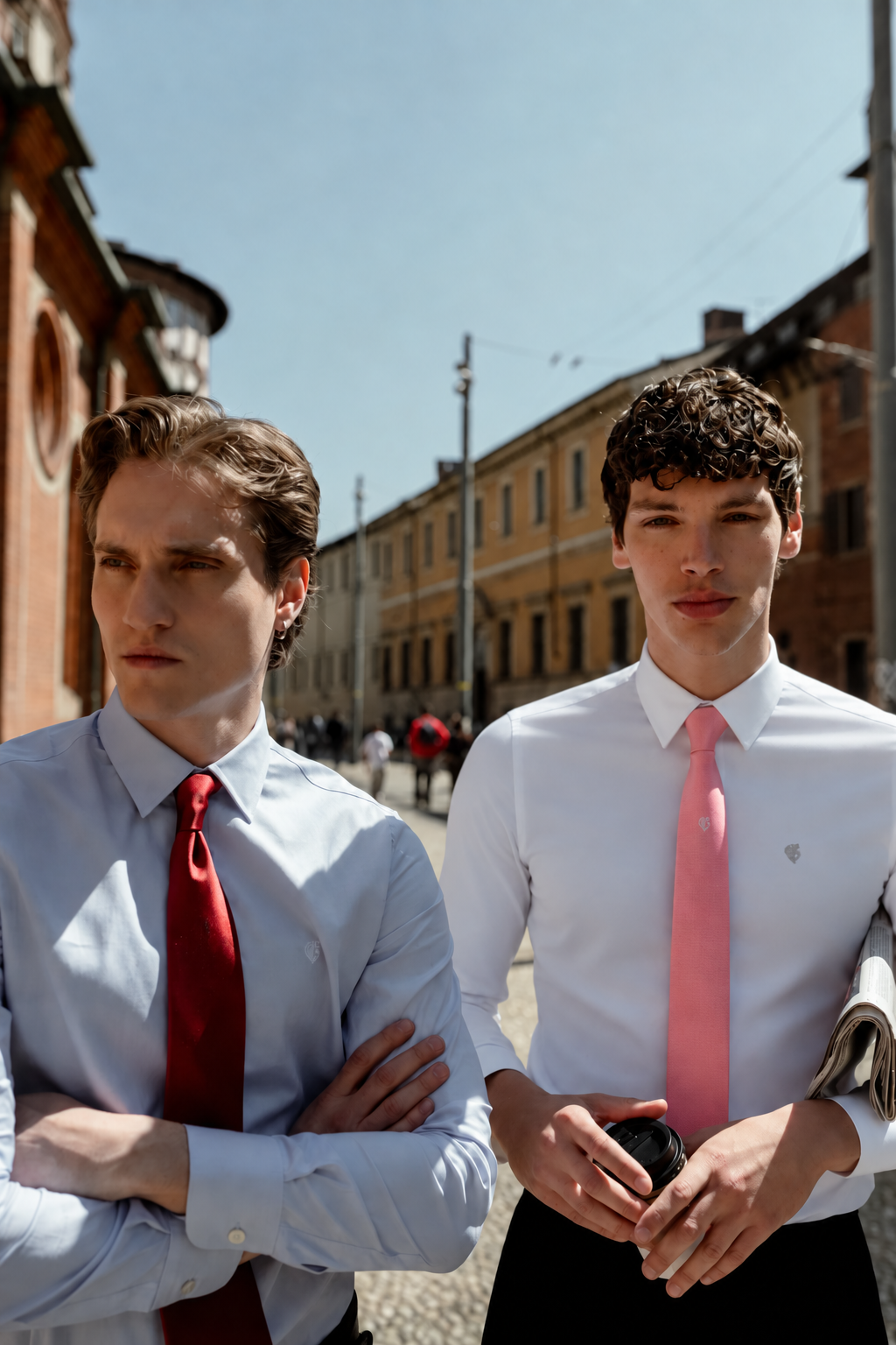 Heroes Silk Pink Tie