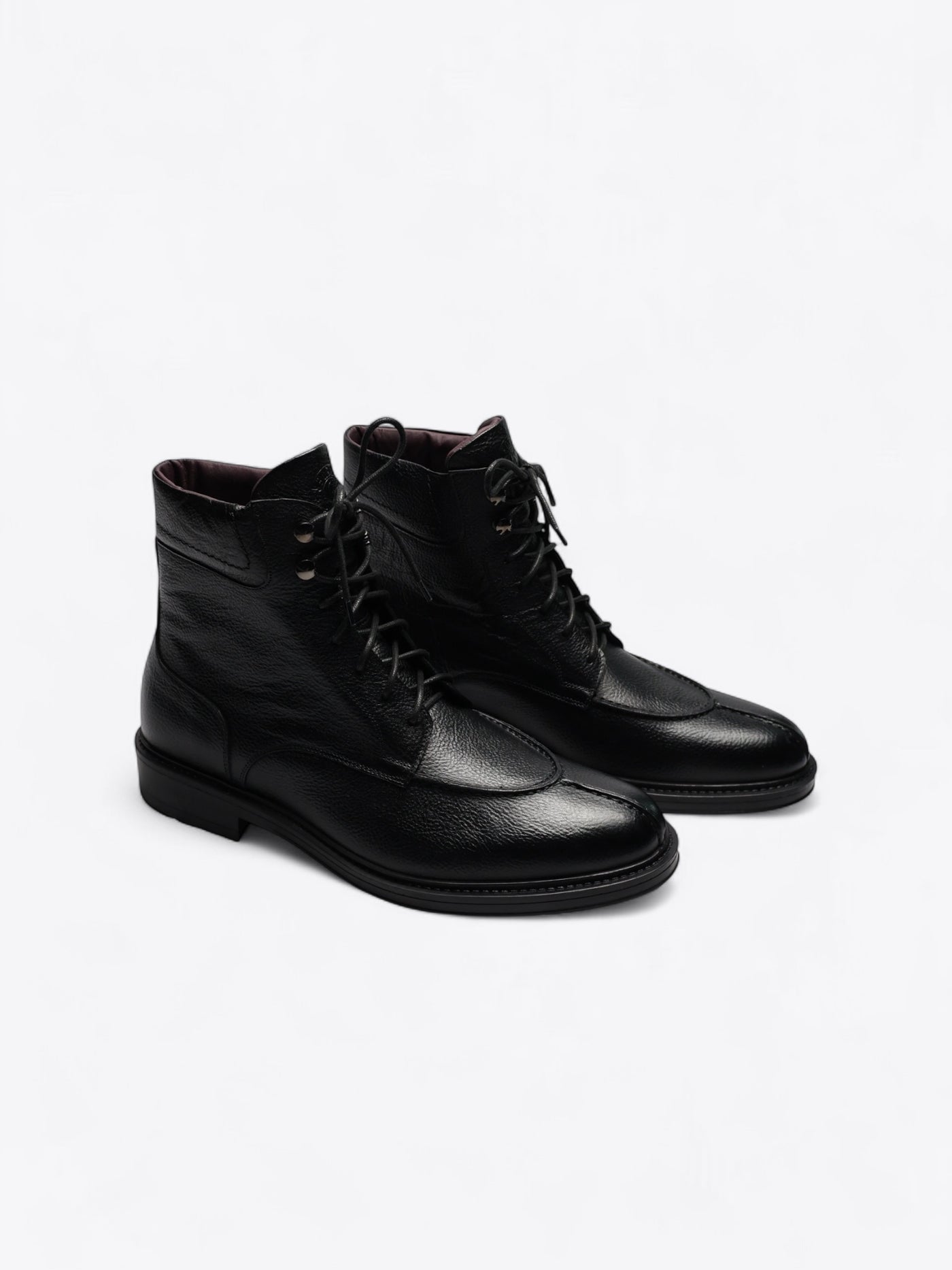 The Robin Black Calfskin Boots