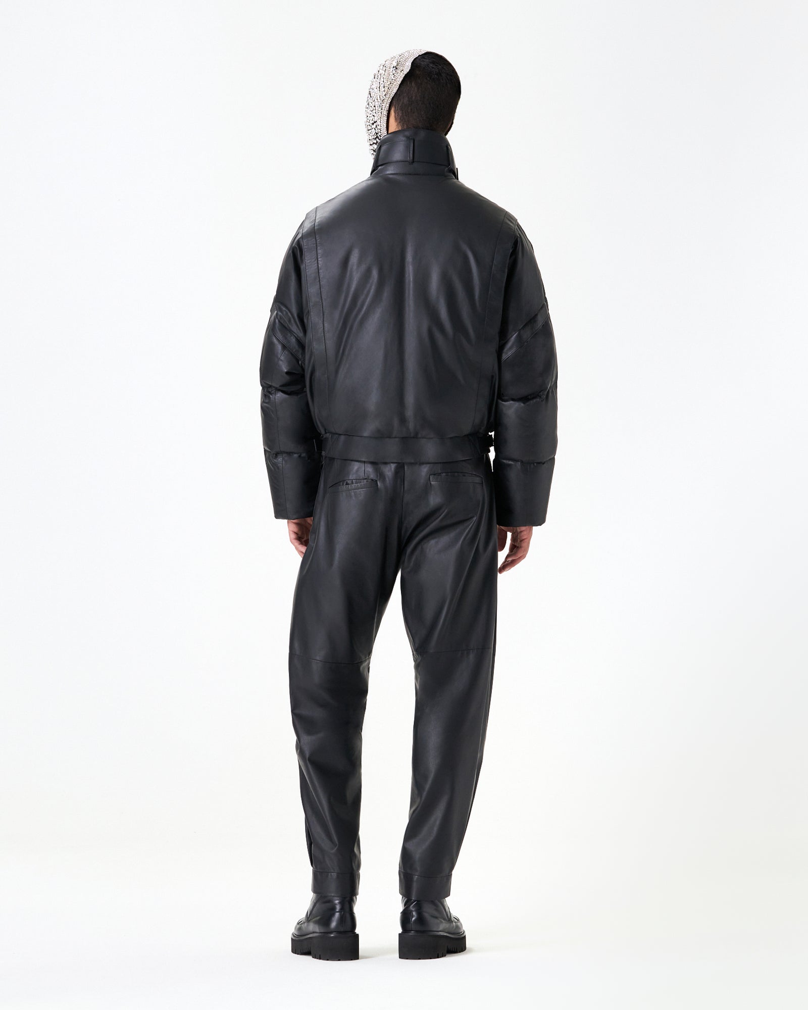 BLACK UNISEX BOMBER - LOGO TON SUR TON