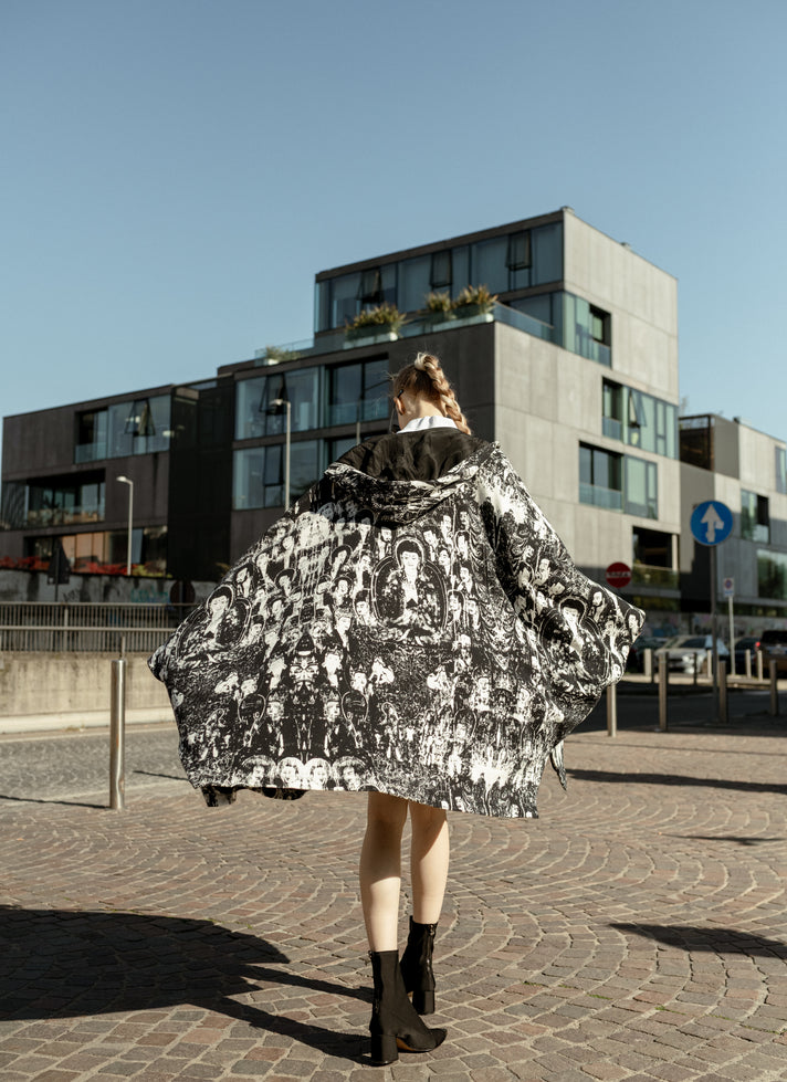 佛系中性连帽衫 