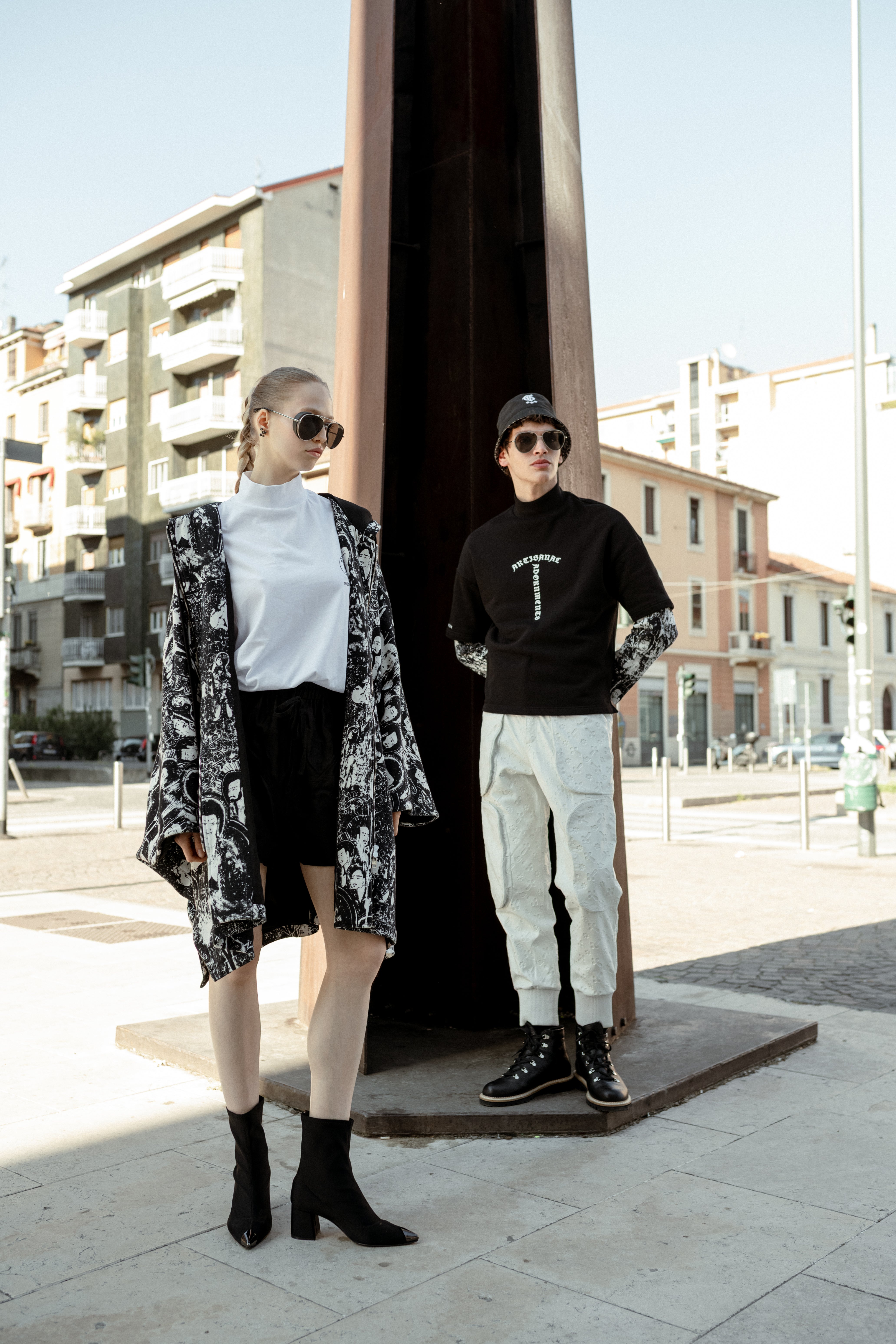 佛系中性连帽衫 