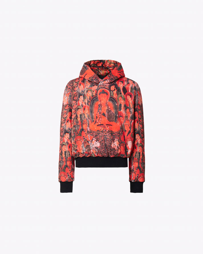 Buddha Padded Reversible Unisex Hoodie