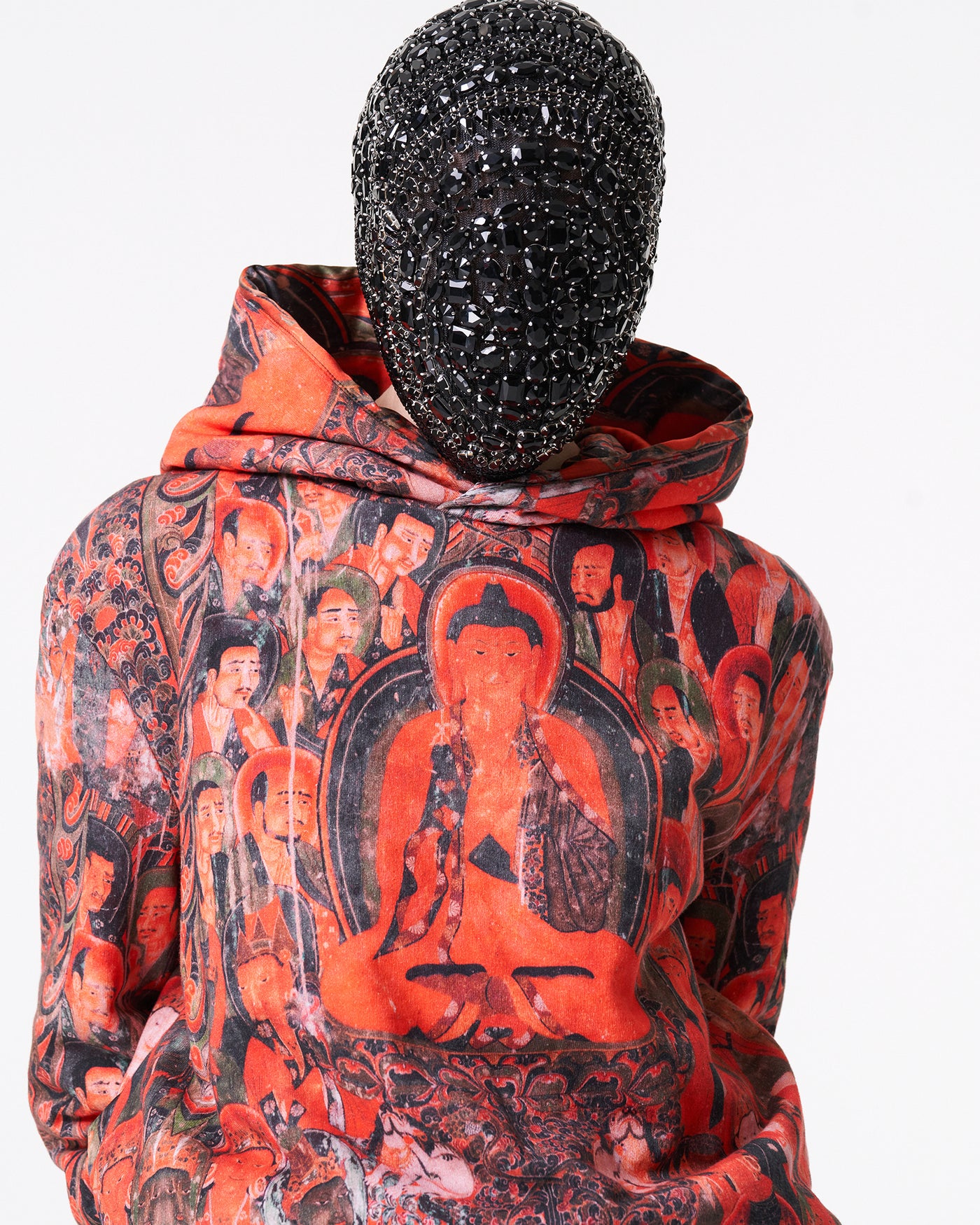 Buddha Padded Reversible Unisex Hoodie