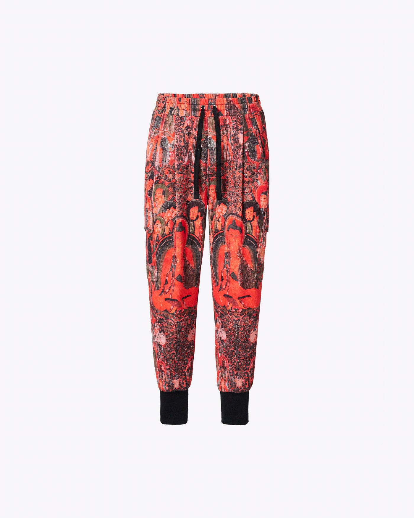 Buddha red joggers