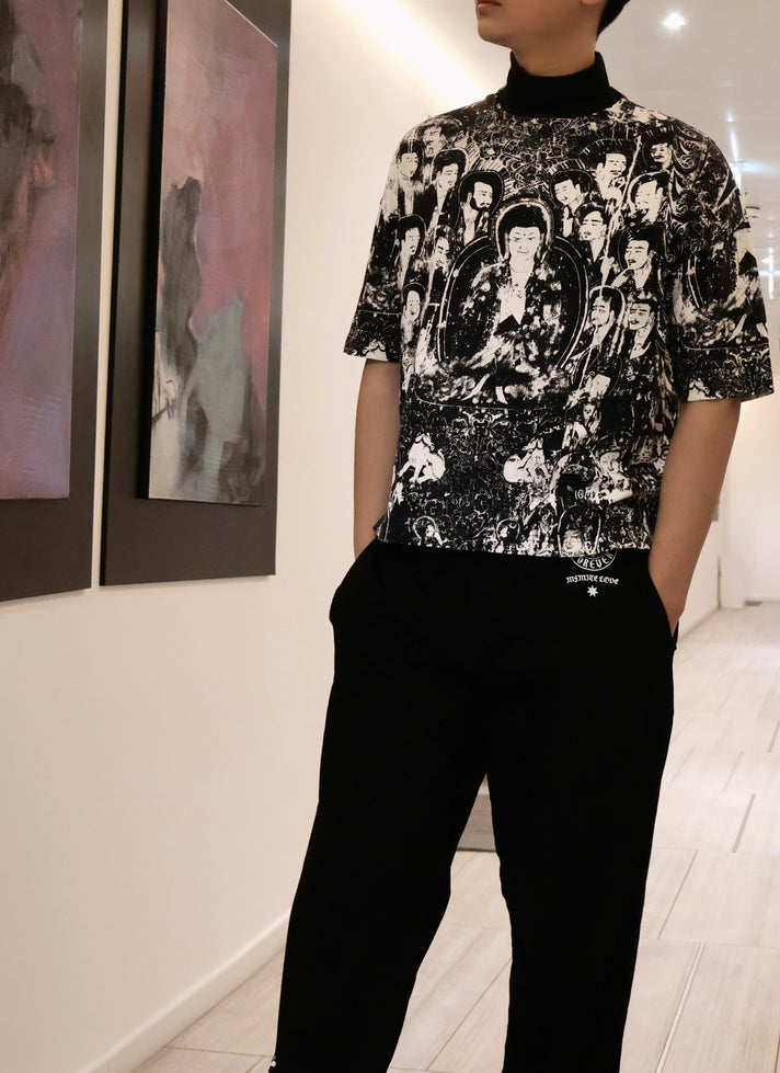 Buddha turtleneck t-shirt