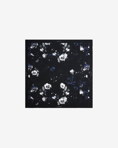 MIDNIGHT GARDEN SILK FOULARD