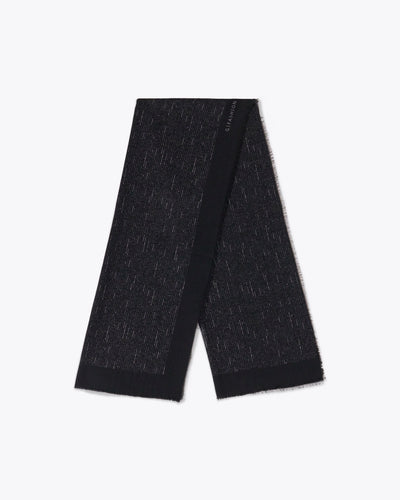 Black cashmere rectangle