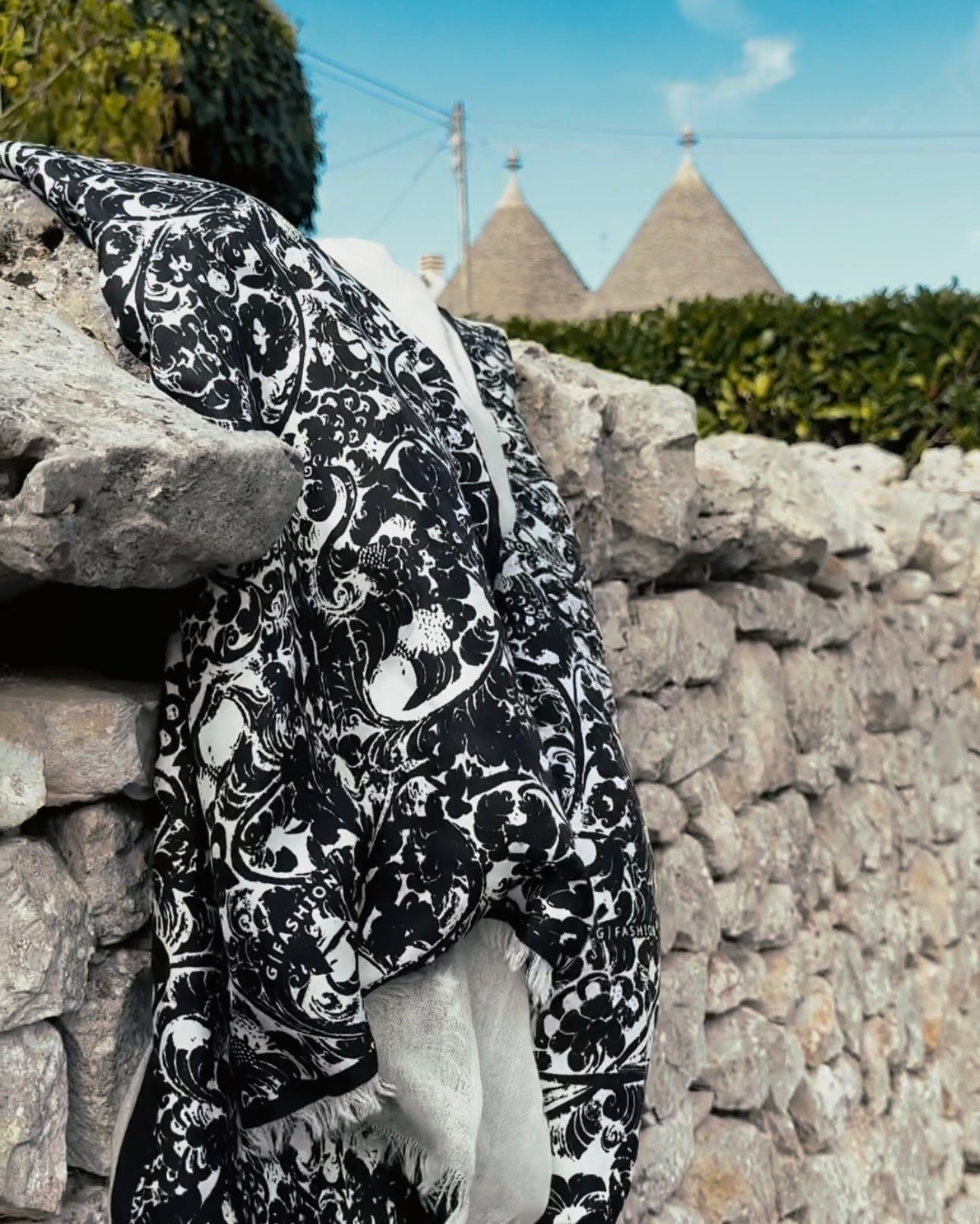 佛陀羊绒&丝绸双面围巾