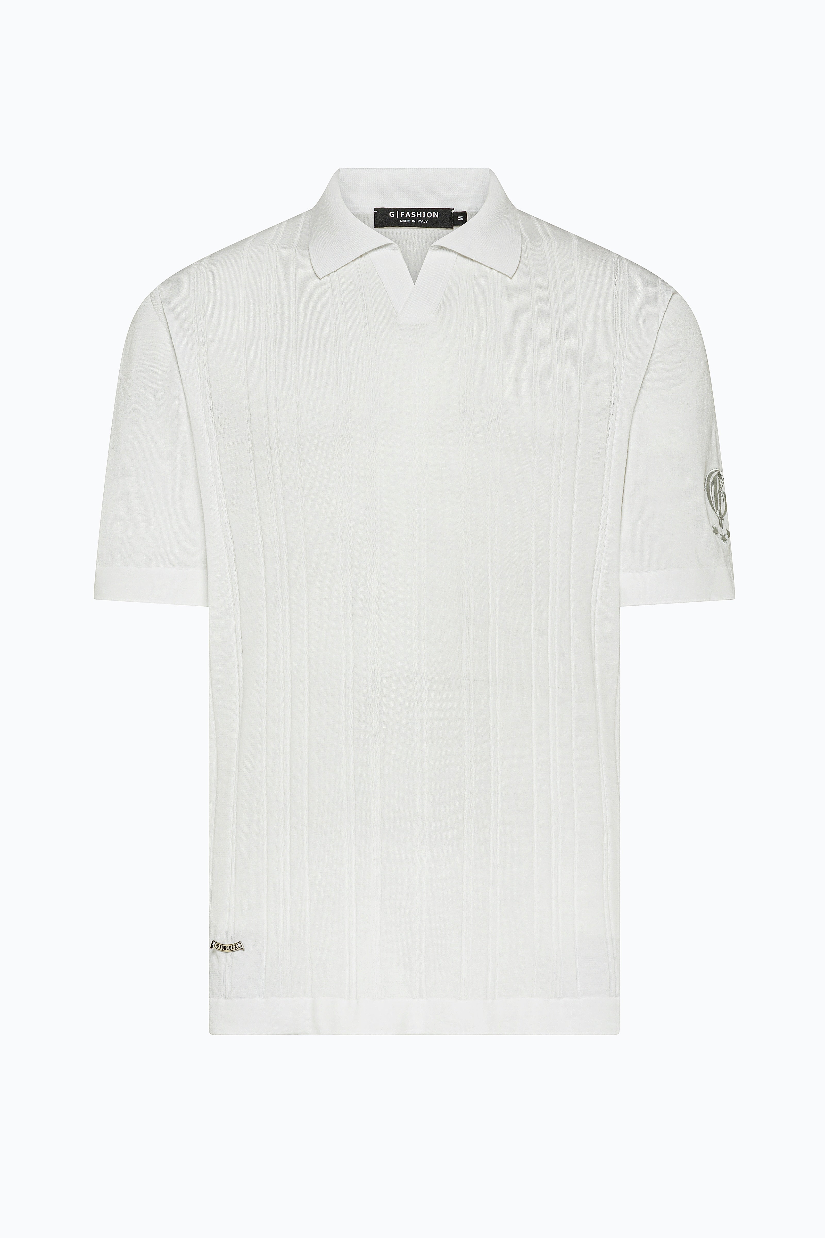 White Polo V-Neck